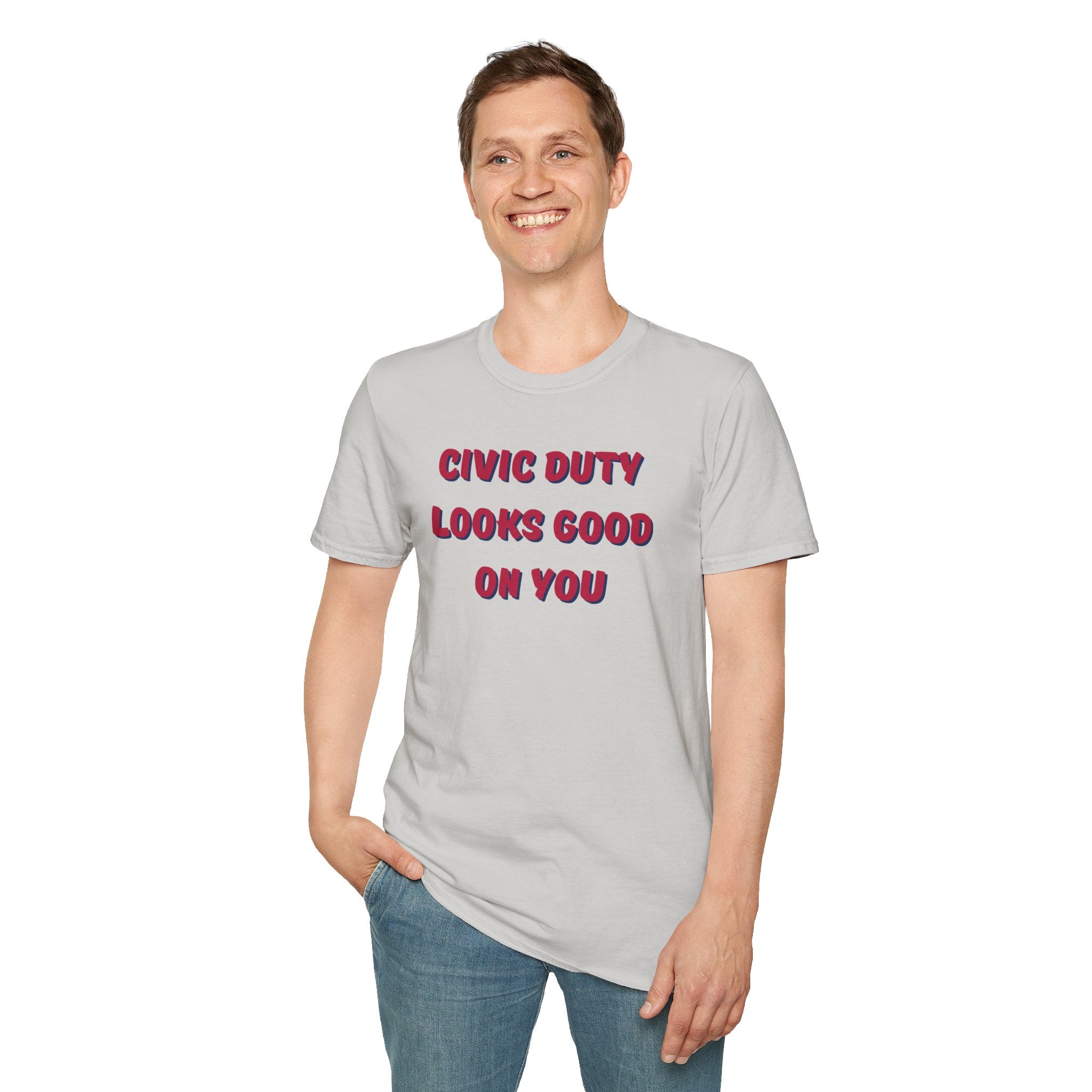 Civic Duty Looks Good on You Unisex Softstyle T-Shirt