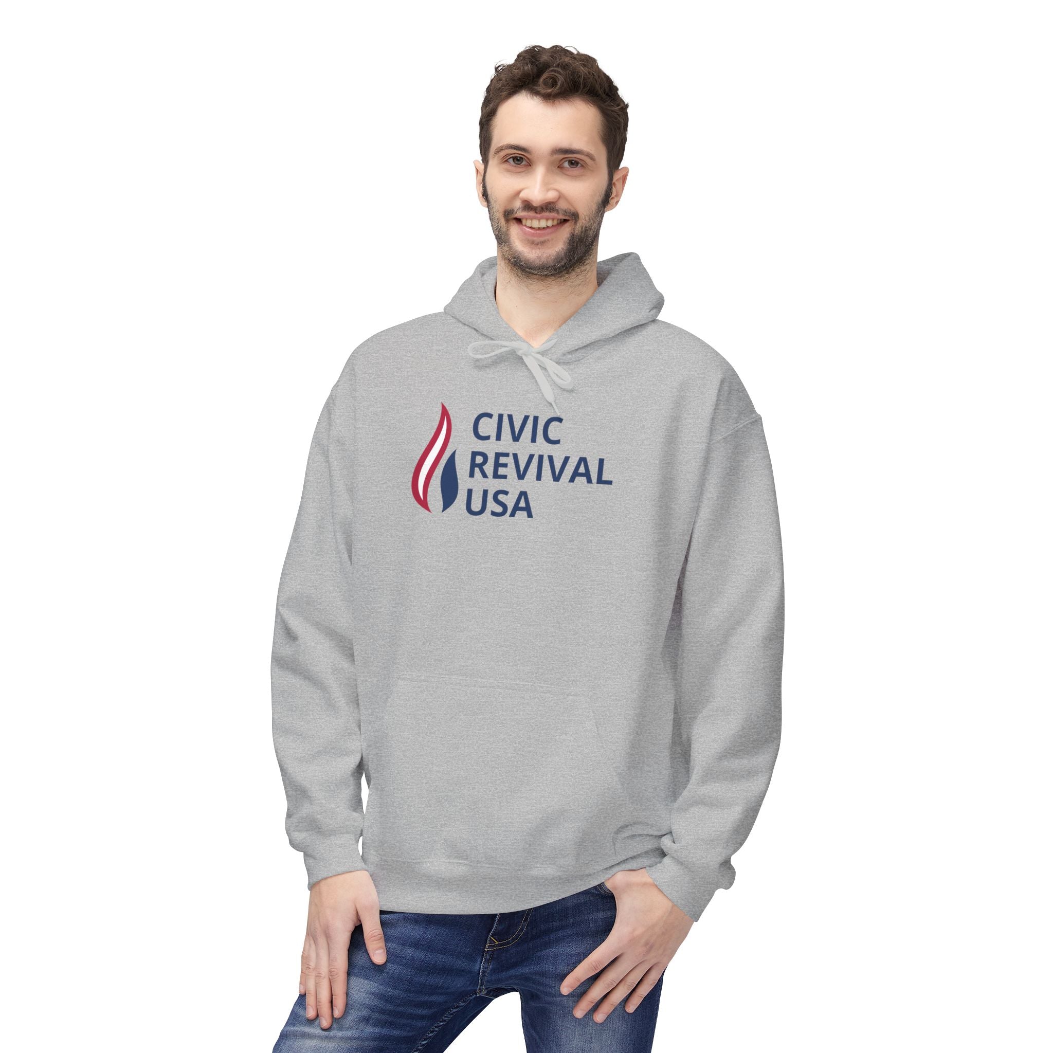 Civic Revival USA Unisex Midweight Softstyle Fleece Hoodie