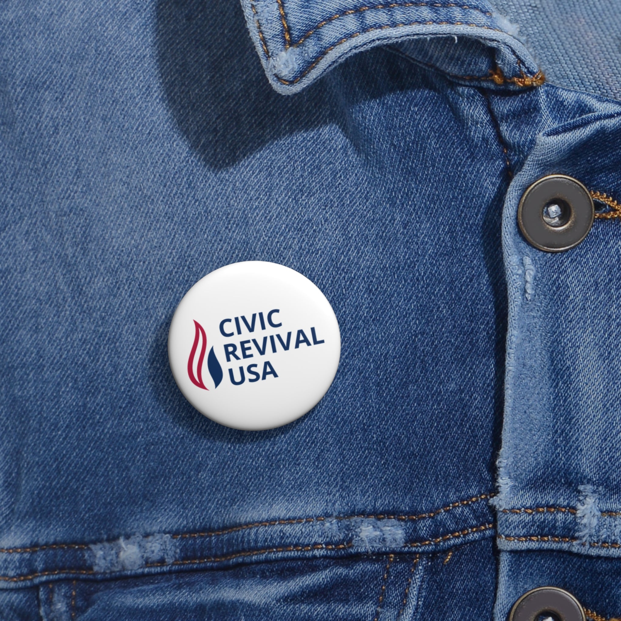 Civic Revival USA Pin