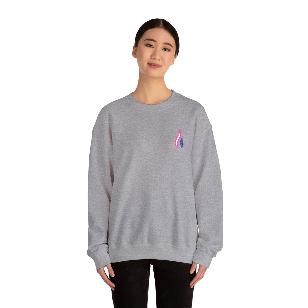 Civic Revival USA Flame Embroidered Sweatshirt