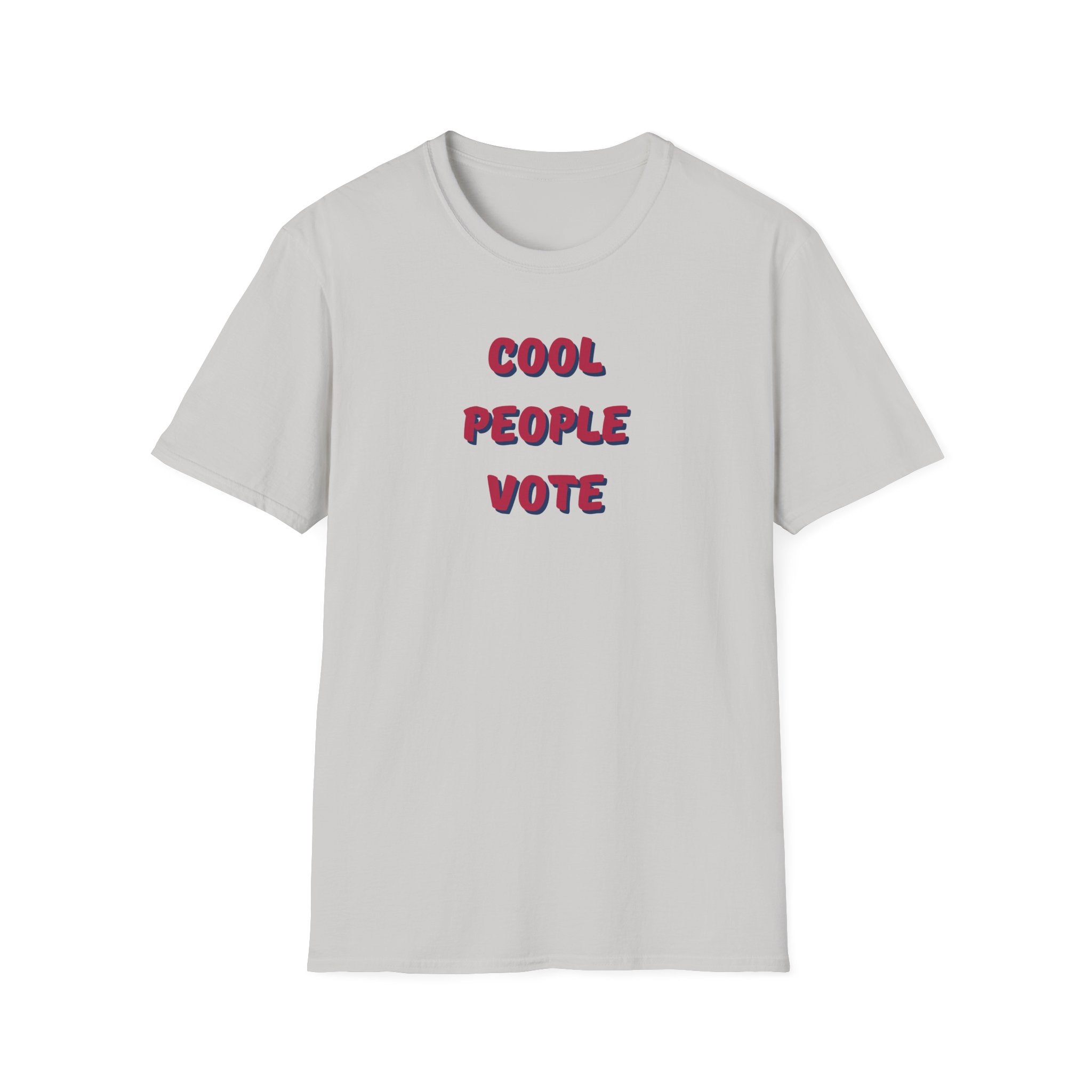 Cool People Vote Unisex Softstyle T-Shirt