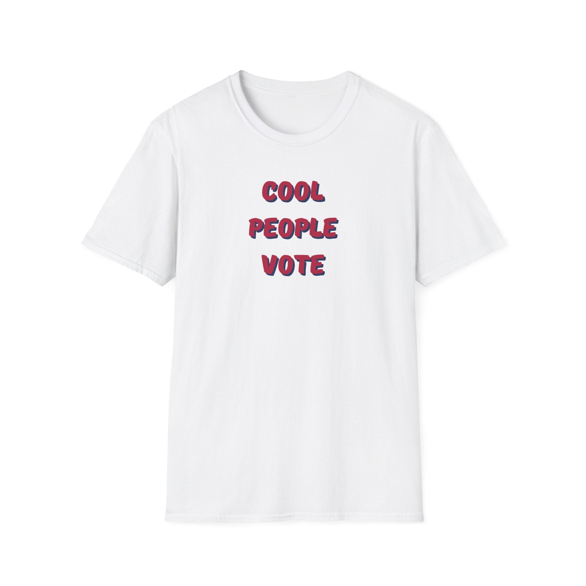 Cool People Vote Unisex Softstyle T-Shirt