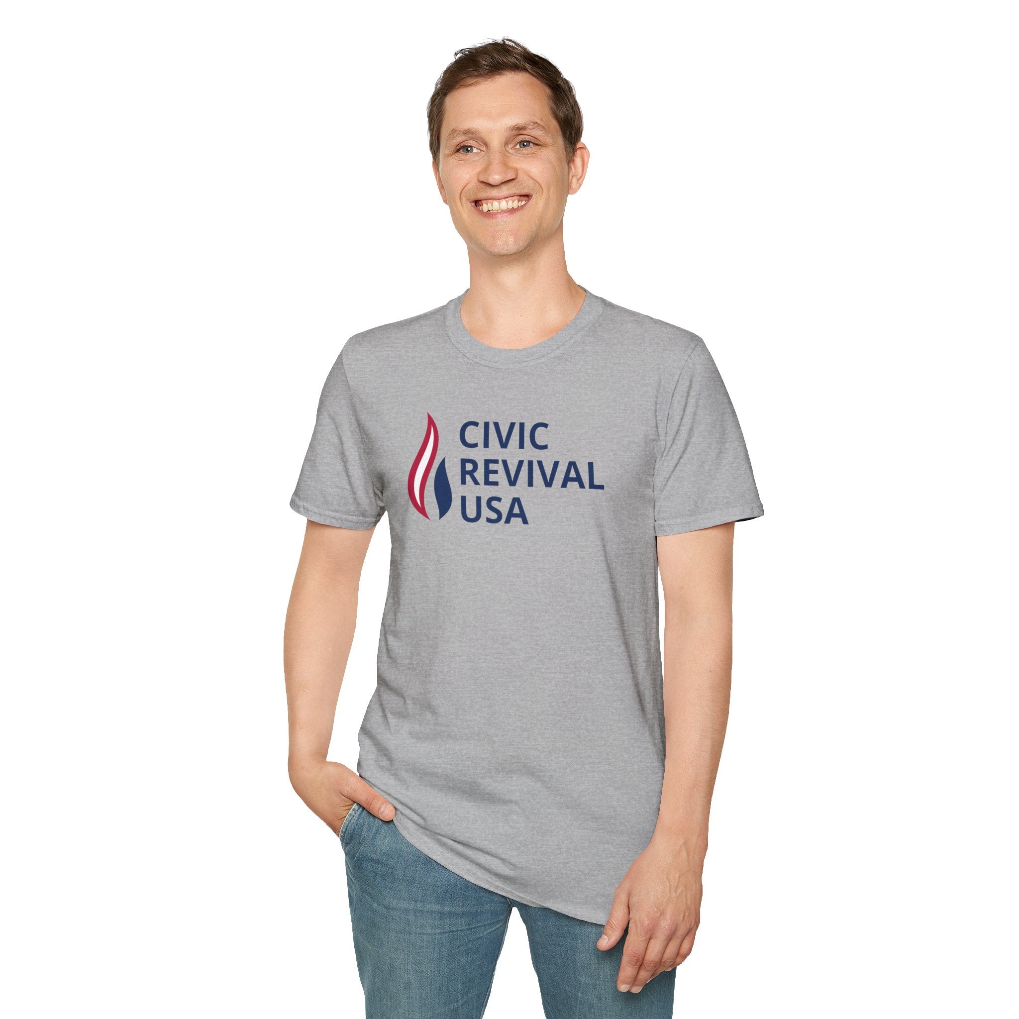 Civic Revival USA Unisex Softstyle T-Shirt