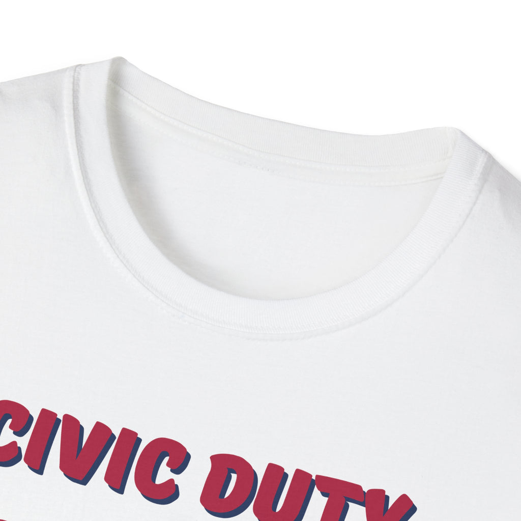 Civic Duty Looks Good on You Unisex Softstyle T-Shirt