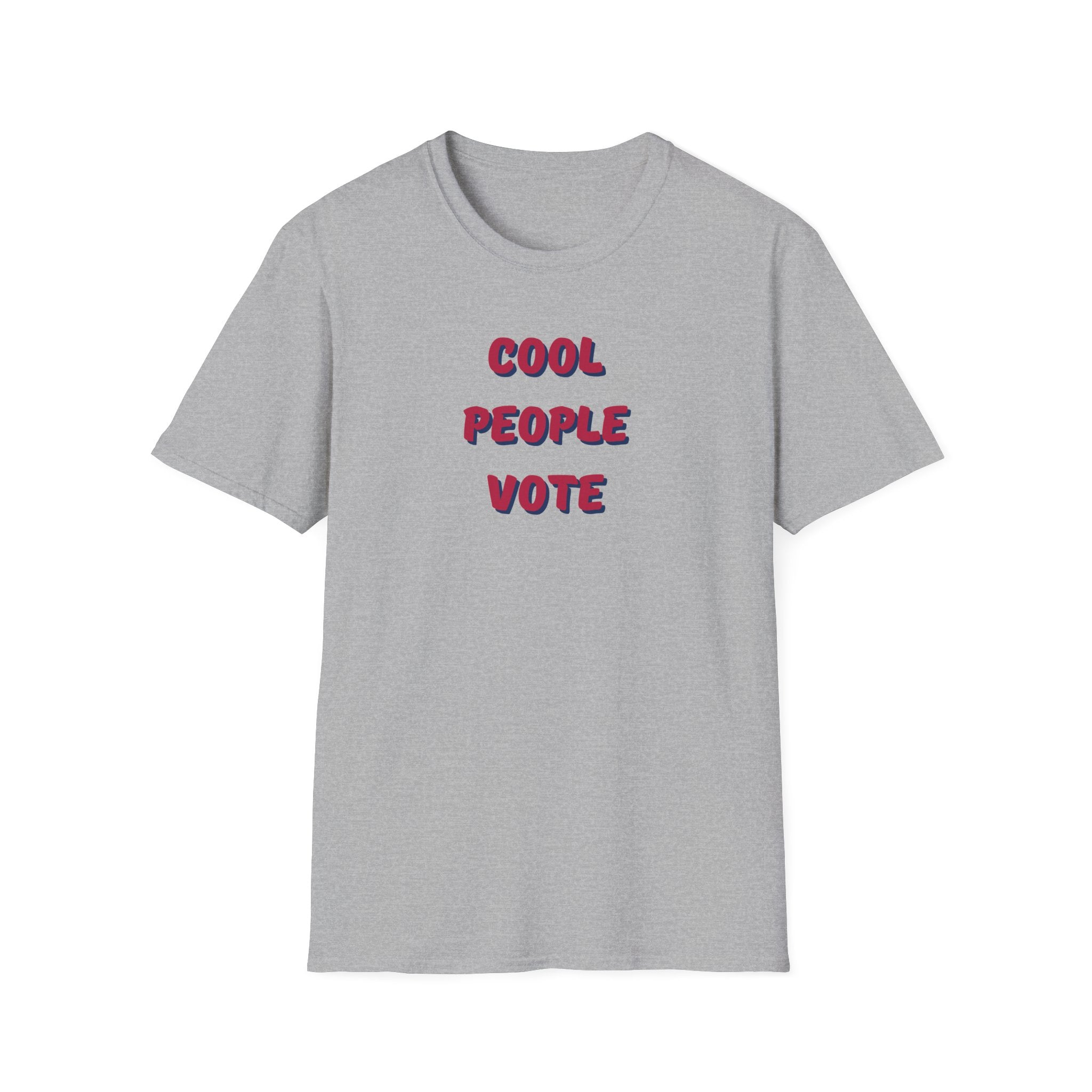 Cool People Vote Unisex Softstyle T-Shirt